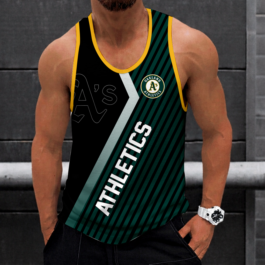 Limited Edition – Customized MLB Oakland Athletics Unisex Tank Top