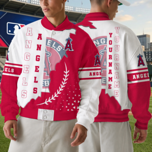 Limited Edition – Customized MLB Los Angeles Angels Baseball Jacket