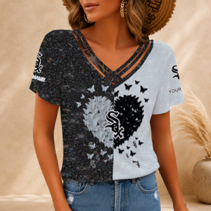 Limited Edition – Customized MLB Chicago White Sox V-Neck Shirt
