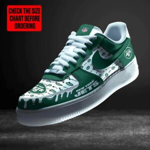 Limited Edition – Customized NFL New York Jets Af1 Shoes TTH2107112