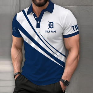 Limited Edition – Customized MLB Detroit Tigers Polo Shirt