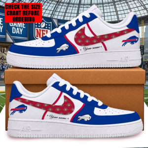 Limited Edition – Customized NFL Buffalo Bills Af1 Shoes
