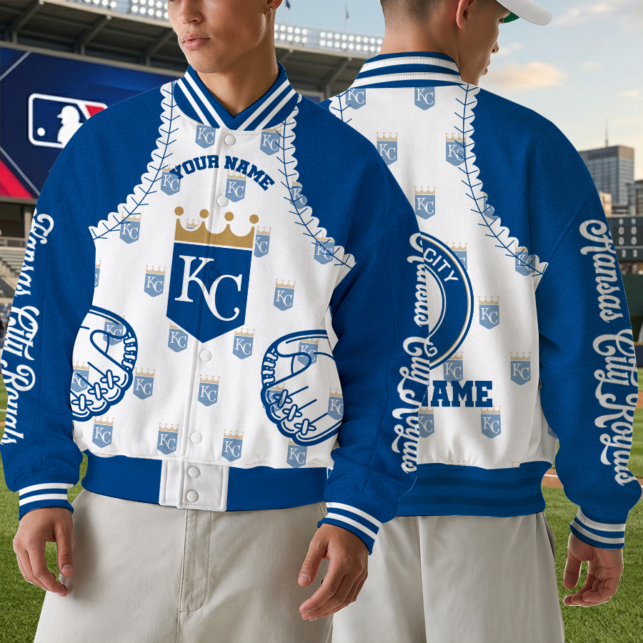 Limited Edition – Customized MLB Kansas City Royals Baseball Jacket