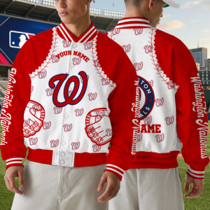 Limited Edition – Customized MLB Washington Nationals Baseball Jacket