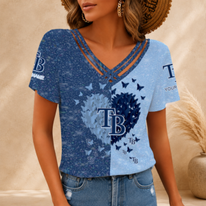 Limited Edition – Customized MLB Tampa Bay Rays V-Neck Shirt