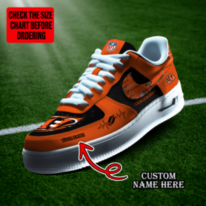 Limited Edition – Customized NFL Cincinnati Bengals Af1 Shoes