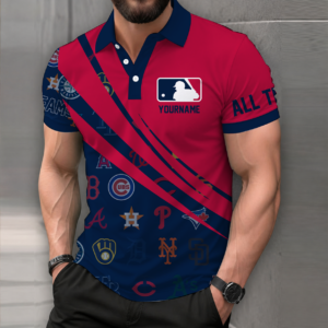Limited Edition – Customized MLB All Teams Polo Shirt