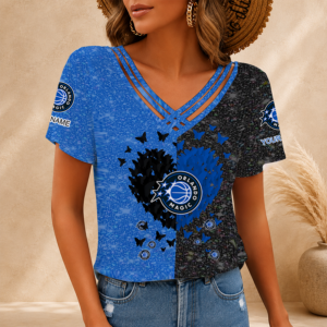 Limited Edition – Customized NBA Orlando Magic V-Neck Shirt