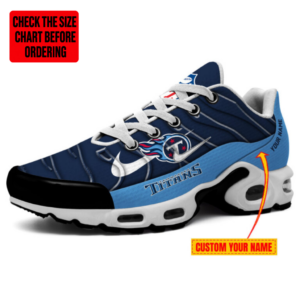 Limited Edition – Customized NFL Tennessee Titans Air Max Plus Sneakers