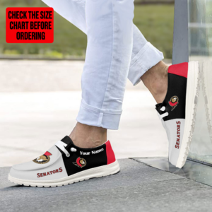 Limited Edition – Customized NHL Ottawa Senators Premium Loafer Shoes