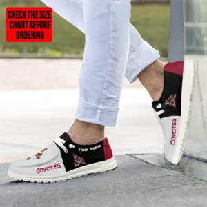 Limited Edition – Customized NHL Arizona Coyotes Premium Loafer Shoes