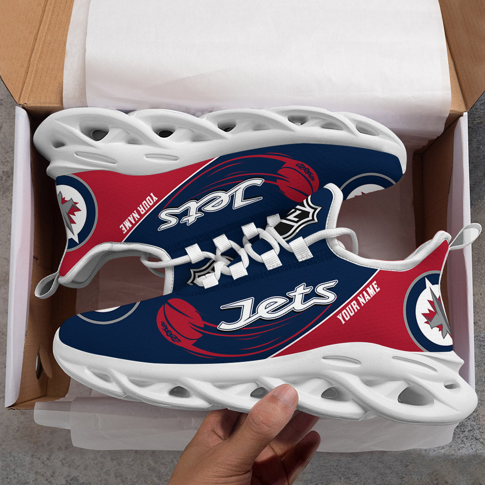 Limited Edition – Customized NHL Winnipeg Jets Max Soul Shoes - Image 3