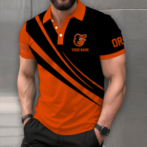 Limited Edition – Customized MLB Baltimore Orioles Polo Shirt