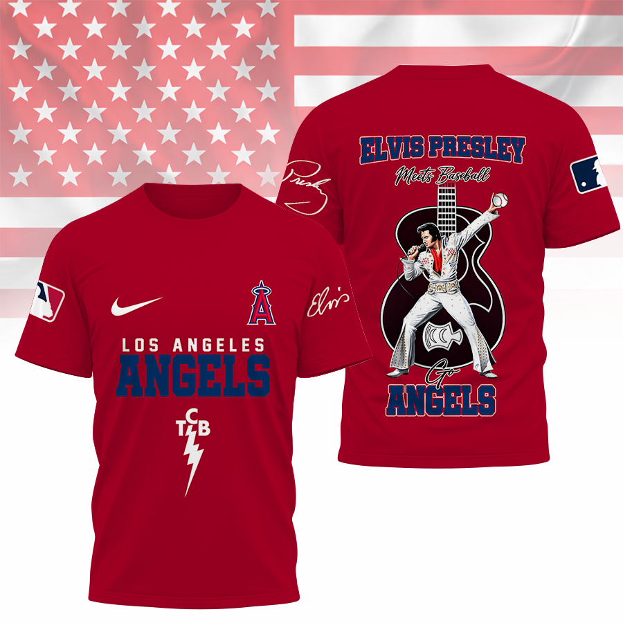 Limited Edition – Customized MLB Los Angeles Angels T-Shirt