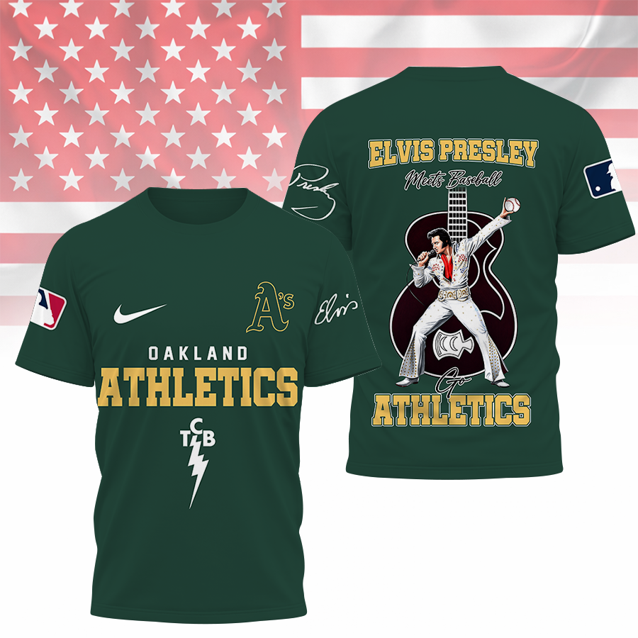 Limited Edition – Customized MLB Oakland Athletics T-Shirt