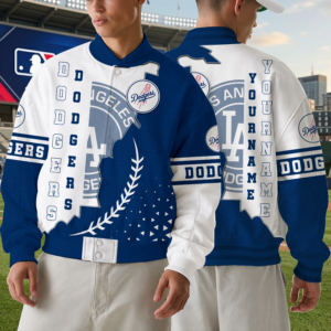 Limited Edition – Customized MLB Los Angeles Dodgers Baseball Jacket