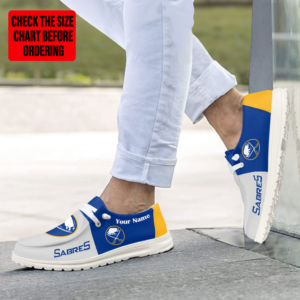 Limited Edition – Customized NHL Buffalo Sabres Premium Loafer Shoes