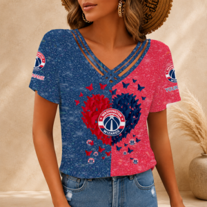 Limited Edition – Customized NBA Washington Wizards V-Neck Shirt