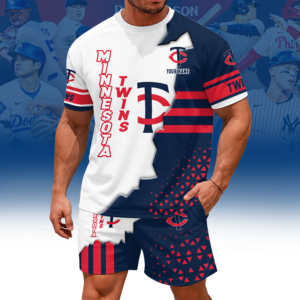 Limited Edition – Customized MLB Minnesota Twins Unisex T-Shirt & Shorts Set