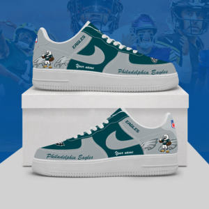 Limited Edition – Customized NFL Philadelphia Eagles Af1 Shoes