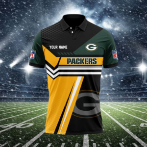 Limited Edition – Customized NFL Green Bay Packers Polo Shirt