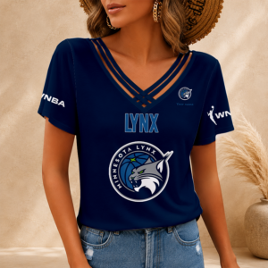 Limited Edition – Customized WNBA Minnesota Lynx V-Neck Shirt