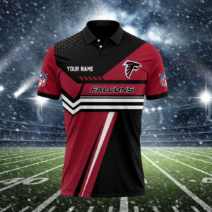 Limited Edition – Customized NFL Atlanta Falcons Polo Shirt