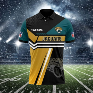 Limited Edition – Customized NFL Jacksonville Jaguars Polo Shirt