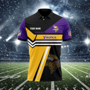 Limited Edition – Customized NFL Minnesota Vikings Polo Shirt
