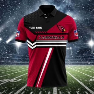 Limited Edition – Customized NFL Arizona Cardinals Polo Shirt