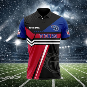 Limited Edition – Customized NFL Tennessee Titans Polo Shirt