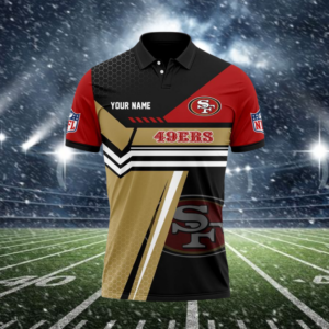 Limited Edition – Customized NFL San Francisco 49Ers Polo Shirt