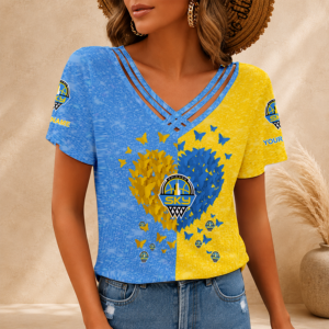 Limited Edition – Customized WNBA Chicago Sky V-Neck Shirt