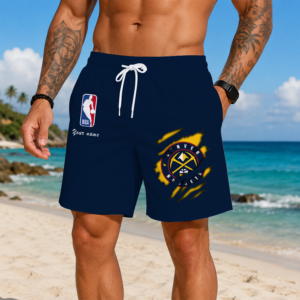 Limited Edition – Customized NBA Denver Nuggets Short Pants