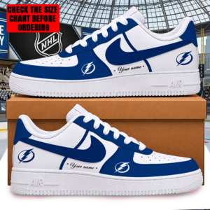 Limited Edition – Customized NHL Tampa Bay Lightning Af1 Shoes
