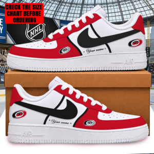 Limited Edition – Customized NHL Carolina Hurricanes Af1 Shoes