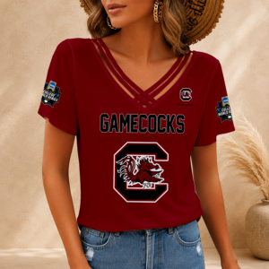 Limited Edition – Customized NCAA South Carolina Gamecocks V-Neck Shirt