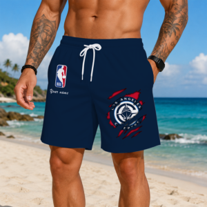 Limited Edition – Customized NBA Los Angeles Clippers Short Pants