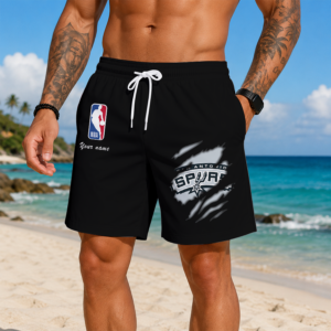 Limited Edition – Customized NBA San Antonio Spurs Short Pants
