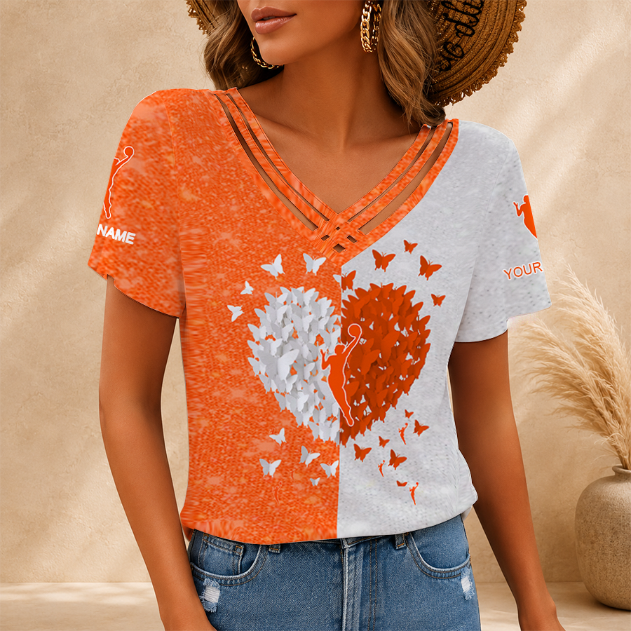 Limited Edition – Customized WNBA Women’s National Basketball Association V-Neck Shirt