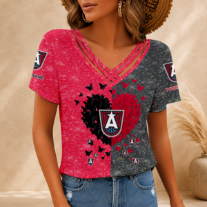 Limited Edition – Customized WNBA Atlanta Dream V-Neck Shirt