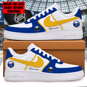 Limited Edition – Customized NHL Buffalo Sabres Af1 Shoes