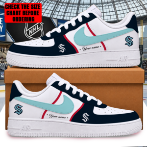 Limited Edition – Customized NHL Seattle Kraken Af1 Shoes
