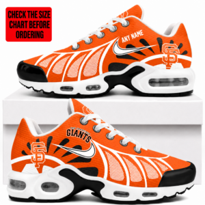 Limited Edition – Customized MLB San Francisco Giants Air Max Plus Sneakers