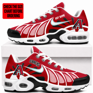 Limited Edition – Customized MLB Arizona Diamondbacks Air Max Plus Sneakers