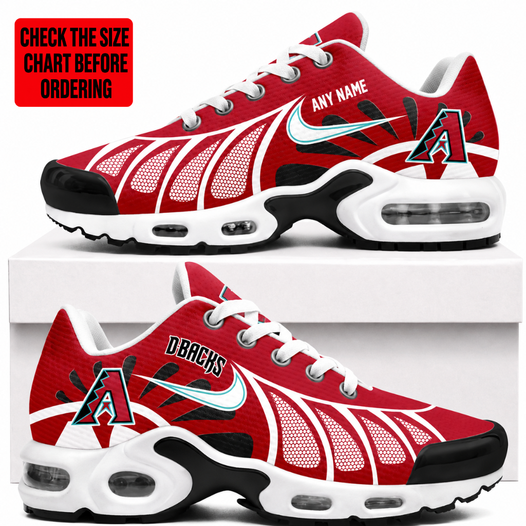 Limited Edition – Customized MLB Arizona Diamondbacks Air Max Plus Sneakers