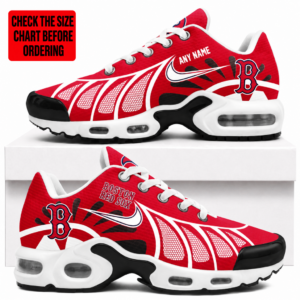 Limited Edition – Customized MLB Boston Red Sox Air Max Plus Sneakers