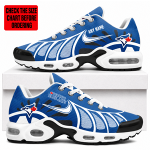 Limited Edition – Customized MLB Toronto Blue Jays Air Max Plus Sneakers