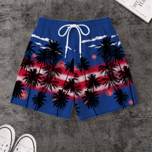Limited Edition – Customized NBA Detroit Pistons Short Pants