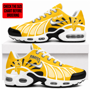 Limited Edition – Customized MLB Pittsburgh Pirates Air Max Plus Sneakers